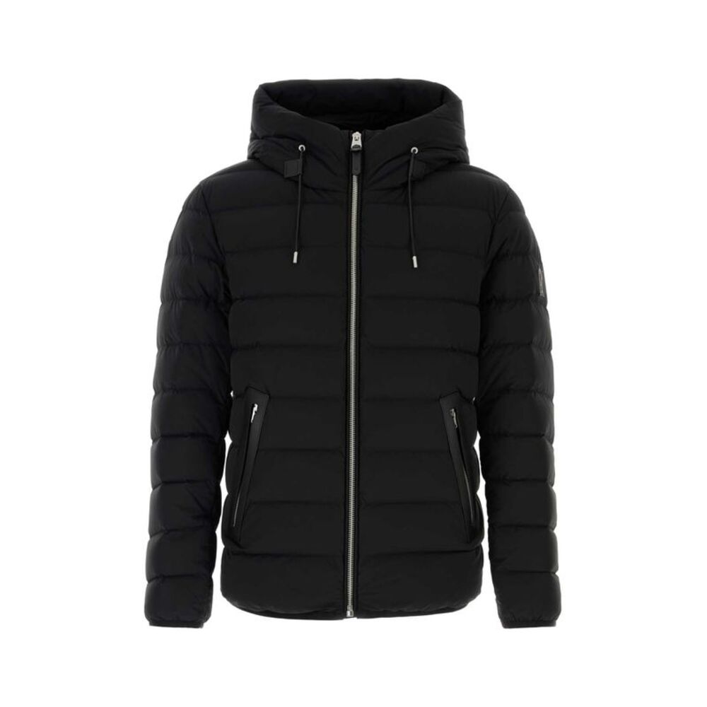 Mackage Men Black Stretch Nylon Jack Down Jacket